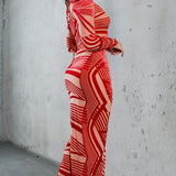 Velvet Burnout Stretch Dress