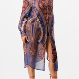 Button Down Midi Length Shirt Dress