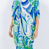 V-Neck Long Kaftan Dress