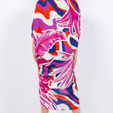 V-Neck Long Kaftan Dress