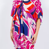 V-Neck Long Kaftan Dress