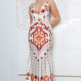 Halter Neck Backless Dress
