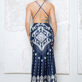 Halter Neck Backless Dress