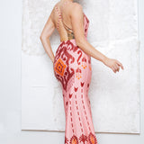Halter Neck Backless Dress