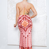 Halter Neck Backless Dress