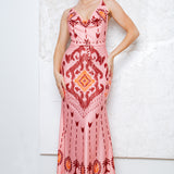 Halter Neck Backless Dress