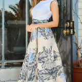 Belted Pleated dress