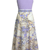 Belted Pleated dress