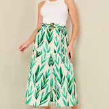 Belted Pleated dress