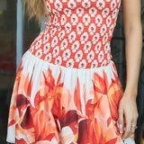 Smocked Tube Bubble Mini Dress