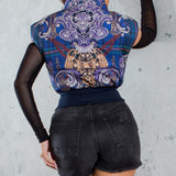 PUFFER CROP VEST
