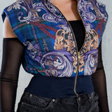PUFFER CROP VEST