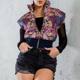 PUFFER CROP VEST