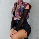 PUFFER CROP VEST