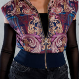 PUFFER CROP VEST