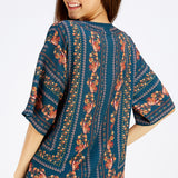 Paisley Oversize Top
