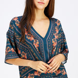 Paisley Oversize Top