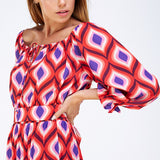 Puff Sleeve Crop Top