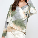 Layered Style Surplice Top