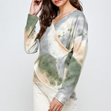 Layered Style Surplice Top
