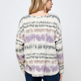 Tie Dye Cross Over Top