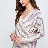 Layered Wrap Style Top