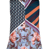 Sleeveless High Cowl Neck Blouse