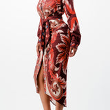 Button Down Midi Dress