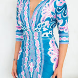 Half Sleeve Short Dress