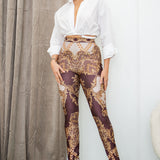 Slim Slit Pants