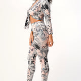 Ruched Top & Bottom Set