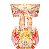 Bandeau Bikini Swimsuit & Cover-up Set