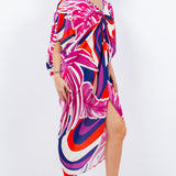 V-Neck Long Kaftan Dress