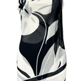 Scarf Detail Strapless Bodycon Mini Dress