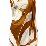Scarf Detail Strapless Bodycon Mini Dress