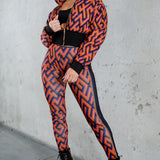 Cropped Puffer jacket & Pants set