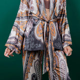 Kimono Jacket & Wide Pants Set
