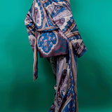 Kimono Jacket & Wide Pants Set