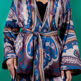 Kimono Jacket & Wide Pants Set