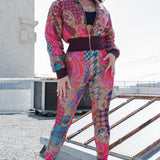 Cropped Puffer Jacket & Pants Set