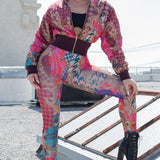 Cropped Puffer Jacket & Pants Set