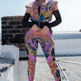 Puffer Vest & Pants Set