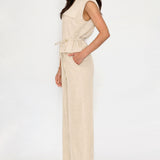 Utility Zip-Front Top & Wide-Leg Set