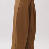 Pleated Wide-Leg Tailored Pants (PANTS ONLY)