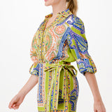 Scarf Overlap Romper