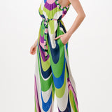 Halter Neck Wide Leg Jumpsuit