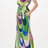 Halter Neck Wide Leg Jumpsuit