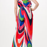 Halter Neck Wide Leg Jumpsuit