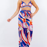 Bra Top & Wide Leg Pants Set