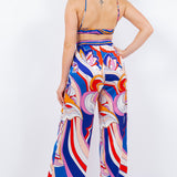 Bra Top & Wide Leg Pants Set